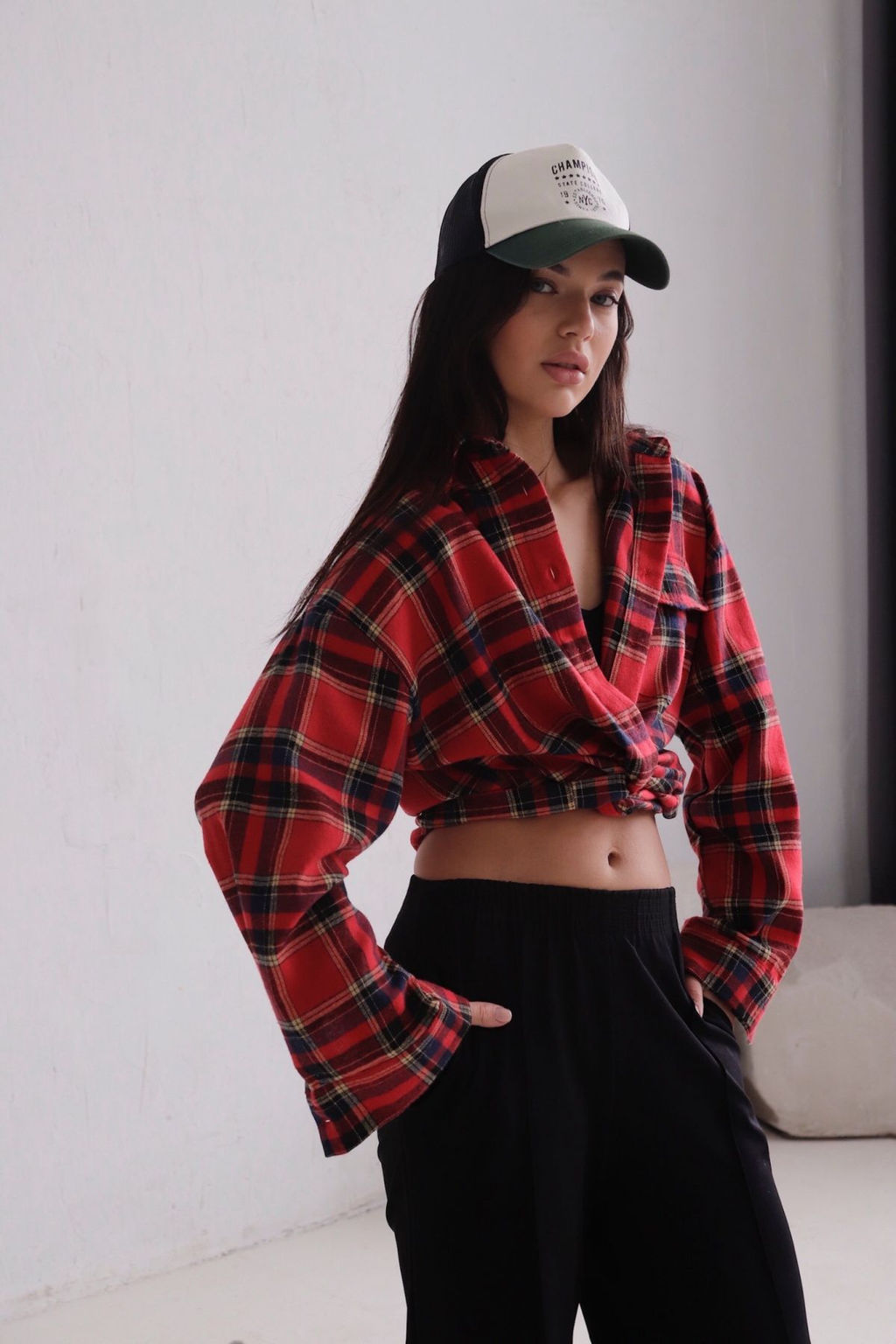 Брюки базовые чёрные - Martichelli фото 25