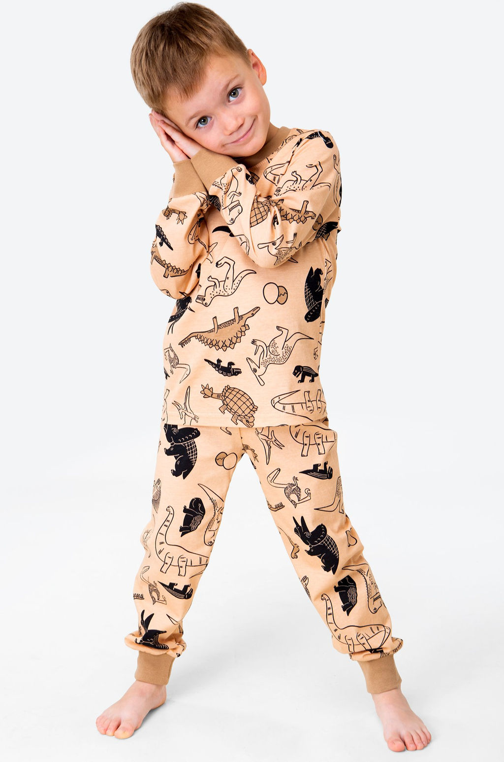 Хлопковая пижама для мальчика Bonito  фото 6