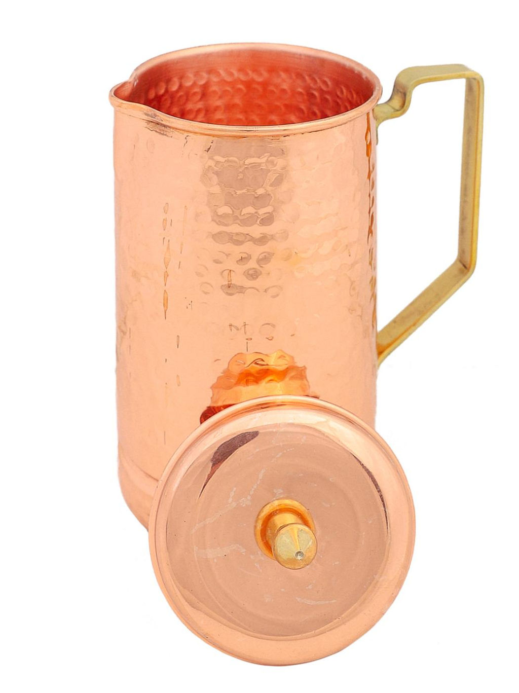 Кувшин декоративный (медь) № ПсСВ05 (полиш) - Ганг фото 2