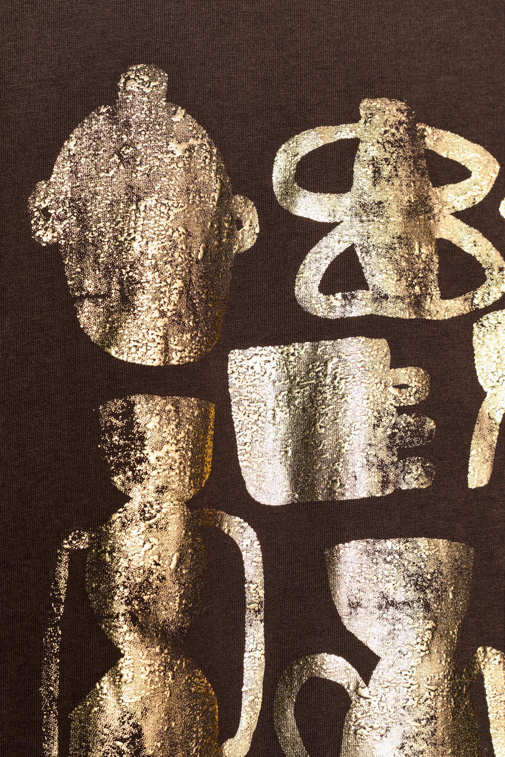 METALLIC SHORT SLEEVE T-SHIRT - Zara фото 8