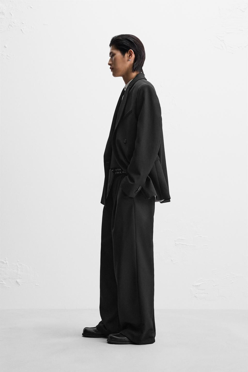 DOUBLE-BREASTED SUIT BLAZER X NANUSHKA - Zara фото 4