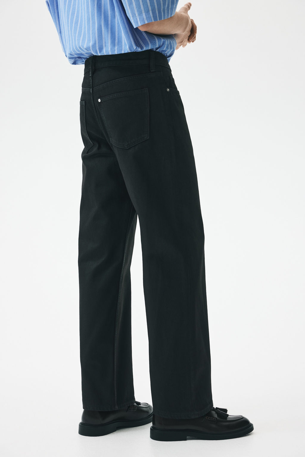 Straight Relaxed Jeans - H&m фото 5