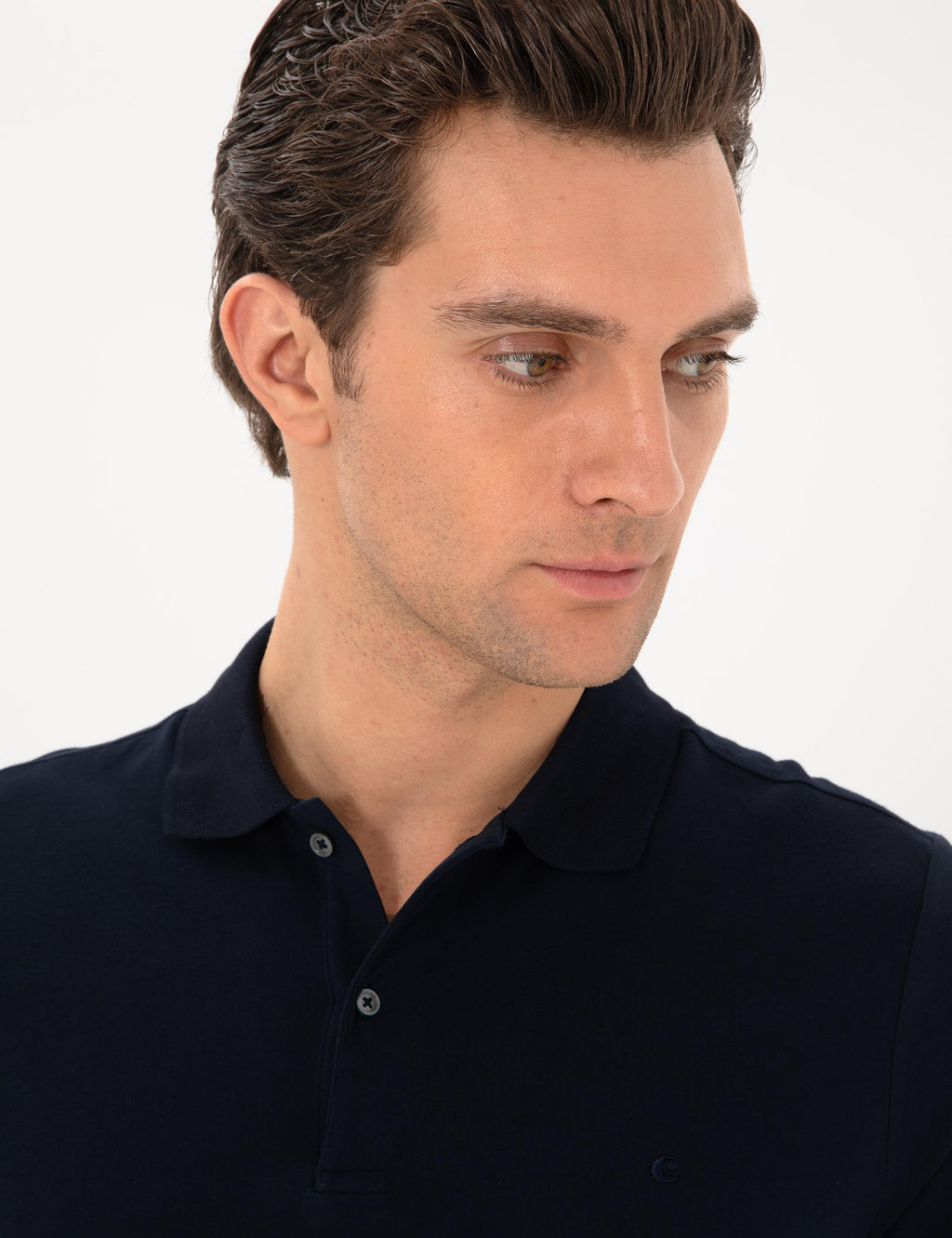 Lacivert Slim Fit Ti__rt - Cacharel фото 2