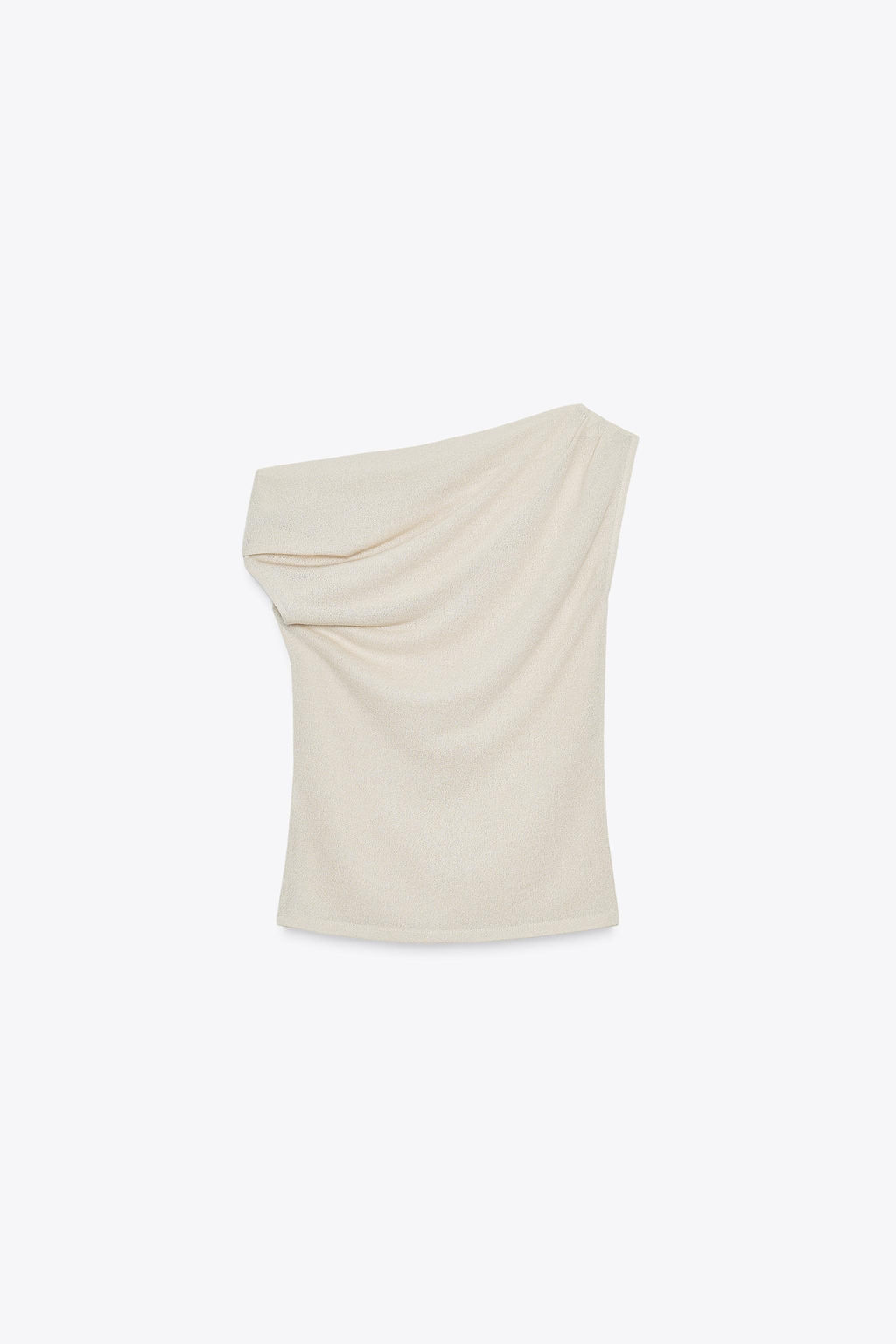 ASYMMETRIC CUT-OUT KNIT TOP - Zara фото 6
