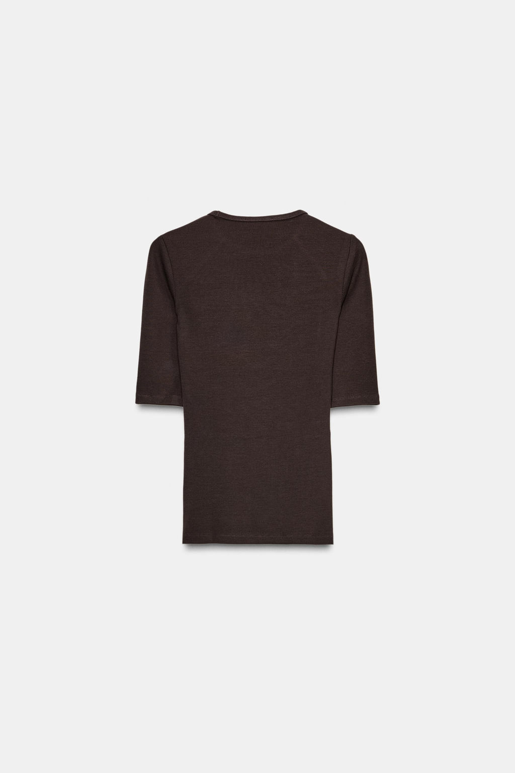 RIB T-SHIRT - Zara фото 4