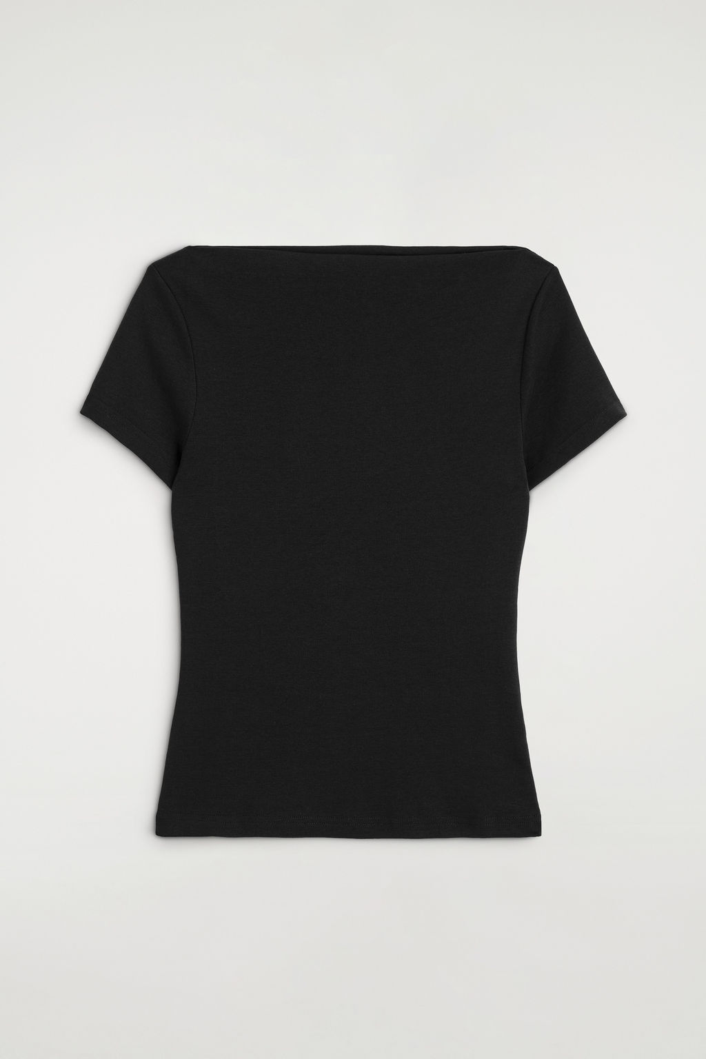 CAMISETA ALGOD?N CUELLO BARCO SLIM FIT - H&m фото 3
