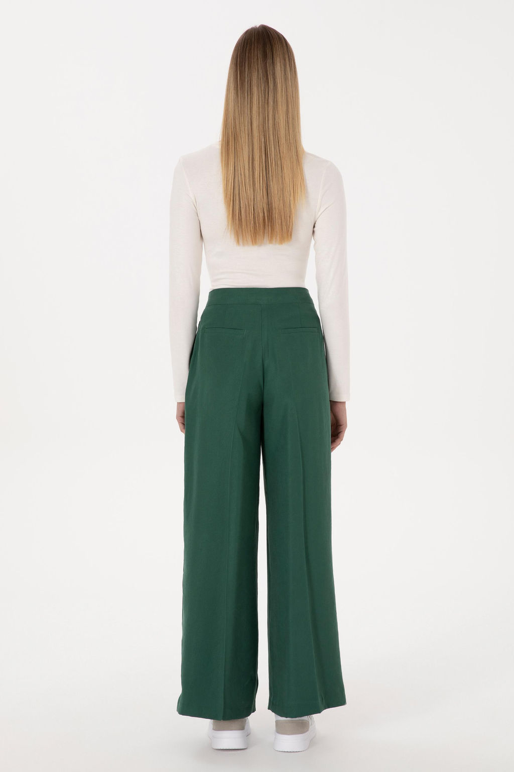 Kad_n Koyu Ye_il Kanvas Pantolon - U.s. polo assn фото 4