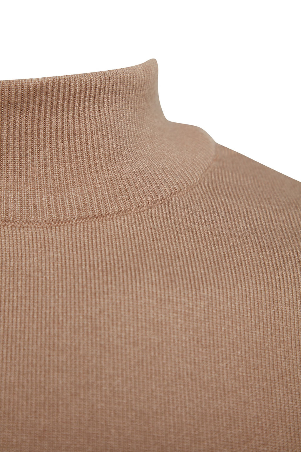 TRENDYOL MAN Premium Camel Regular Fit Yar?m Bal?kc? Yaka Yumusak Basic Triko Kazak TMNAW24KZ00055 - Trendyolmilla фото 17