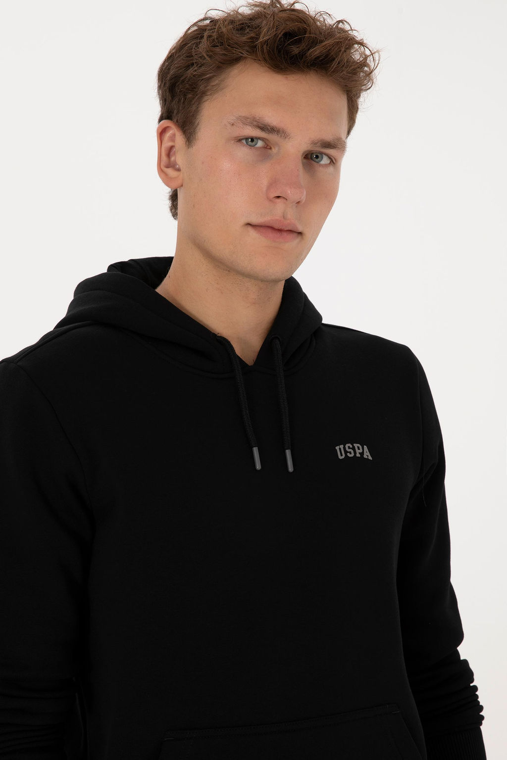 Erkek Siyah Basic Sweatshirt - U.s. polo assn фото 2