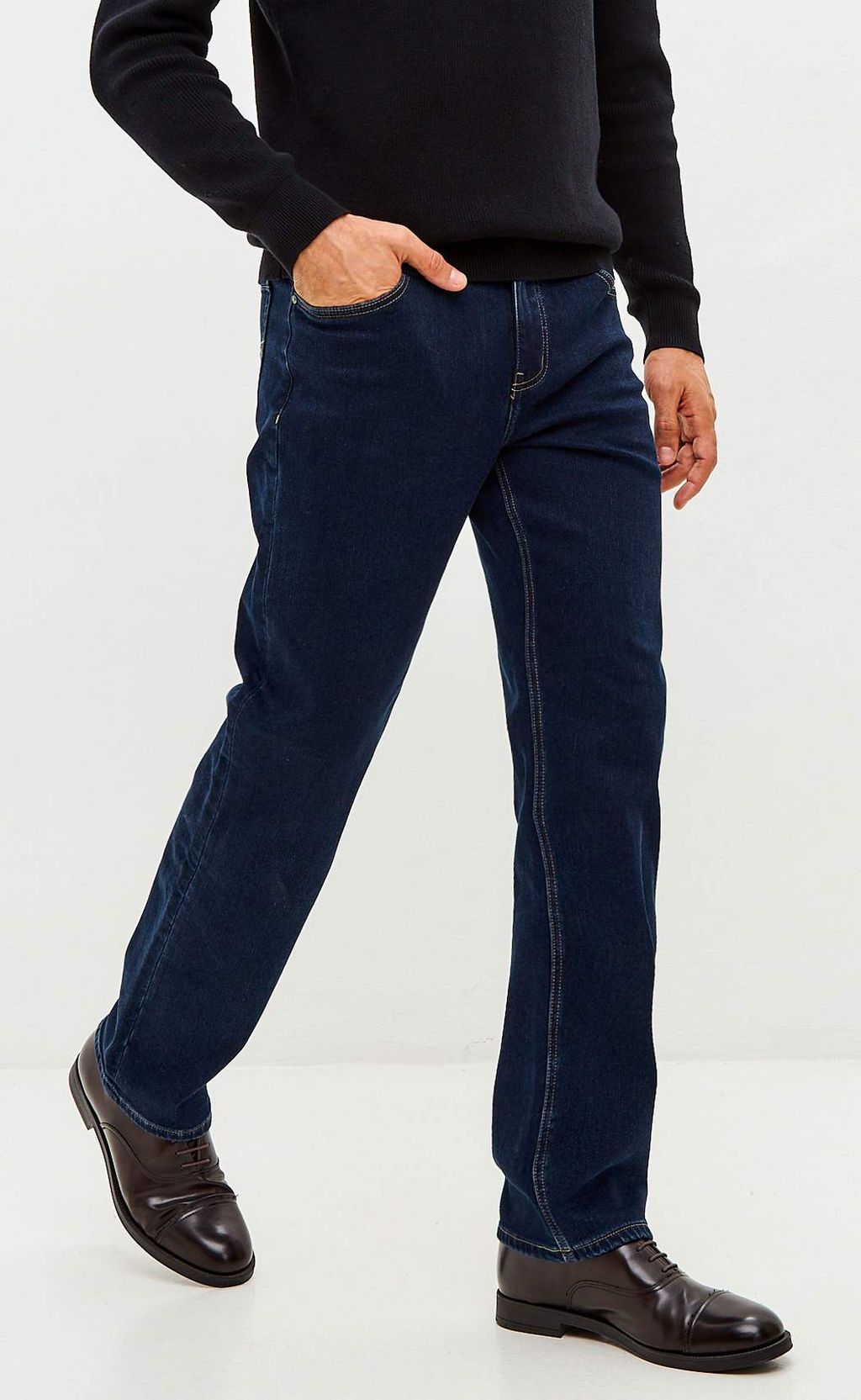 Джинсы F421-0170W d.blue