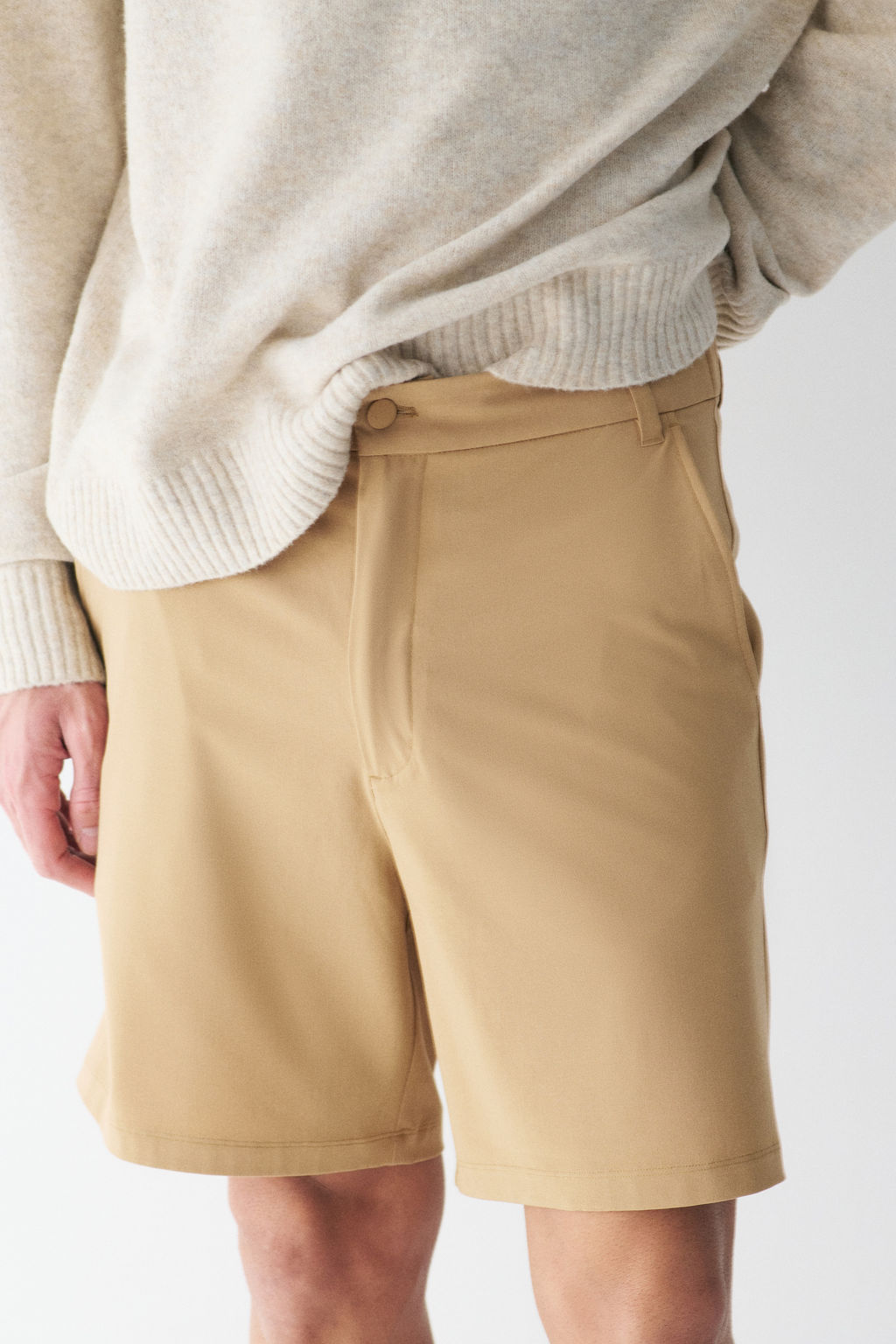 Chinos cortos Four-way stretch Loose Fit - H&m фото 5
