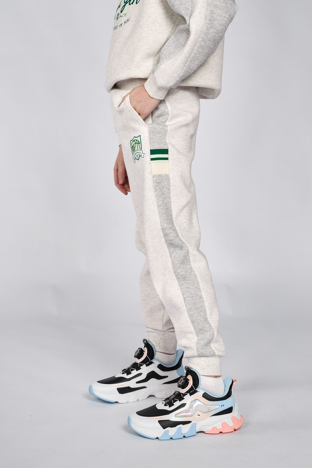 Брюки трикотажные Серый