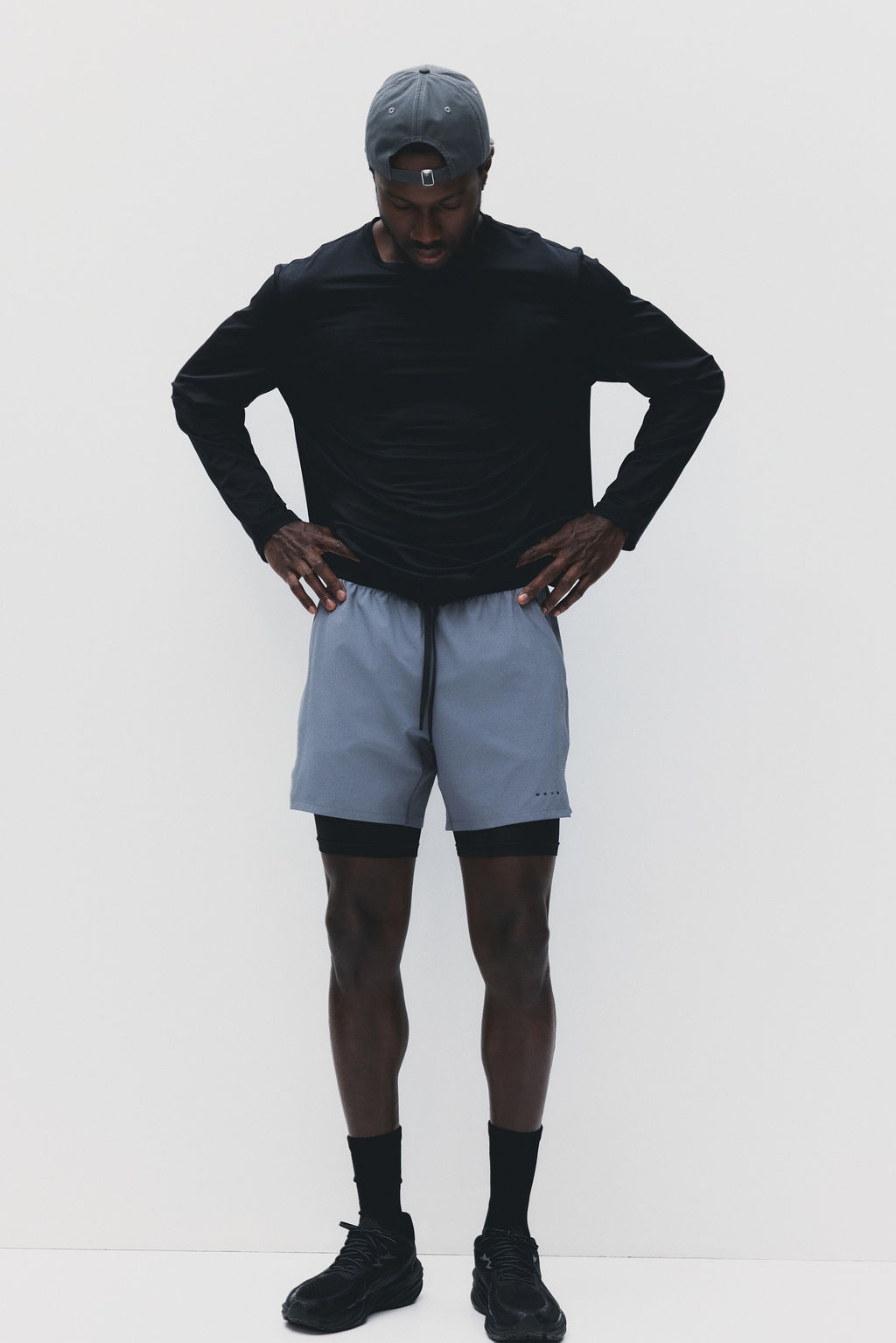 Pantal?n corto de doble capa con DryMove - H&m фото 6