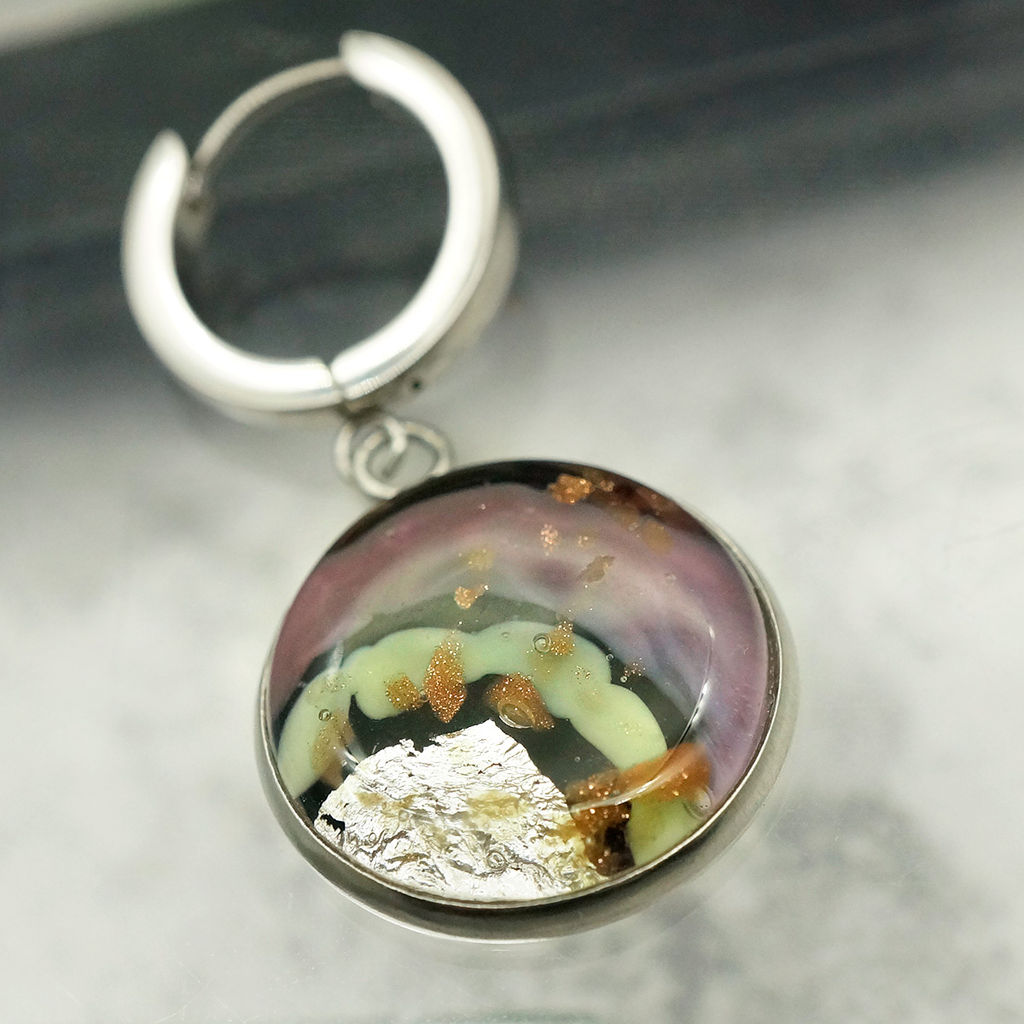 Серьги из муранского стекла FRESHNESS LS3302