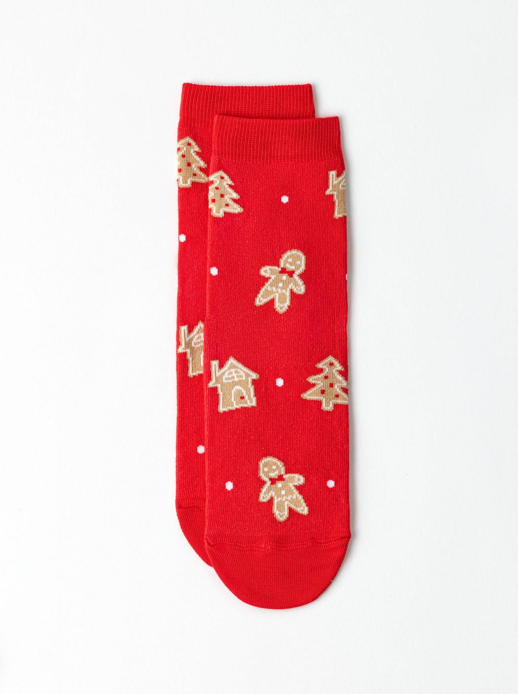 Цена за 2 пары. CONTE NEW YEAR Носки женские красный