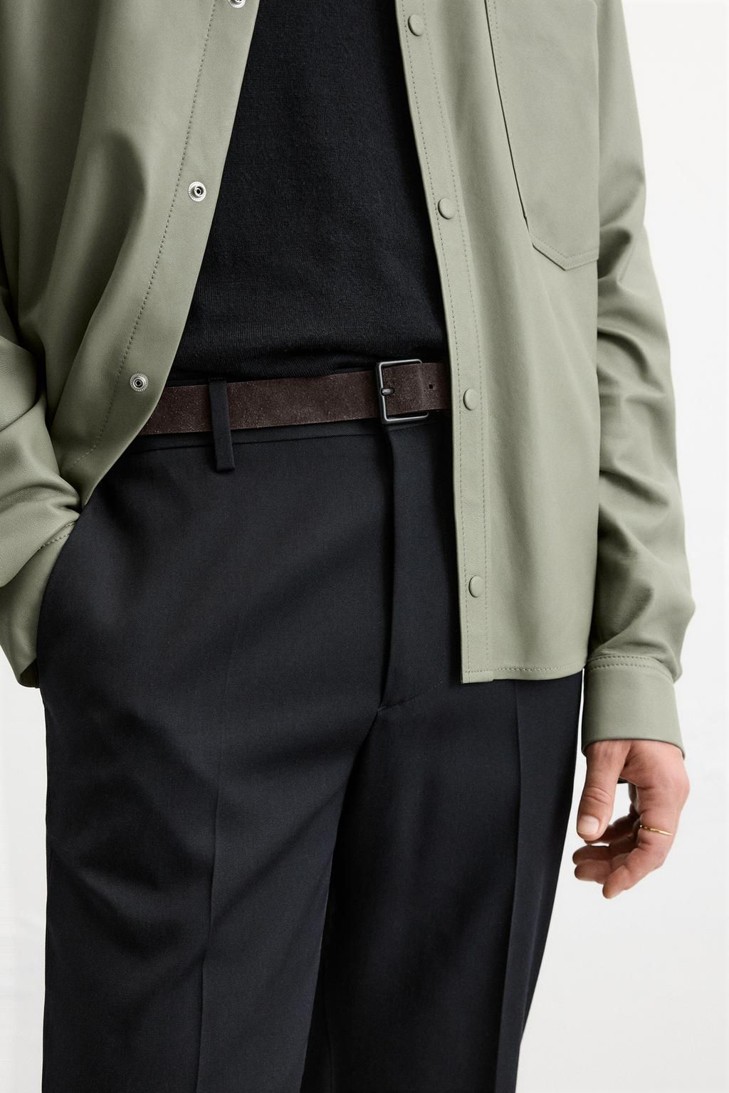 LEATHER BELT - LIMITED EDITION - Zara фото 2