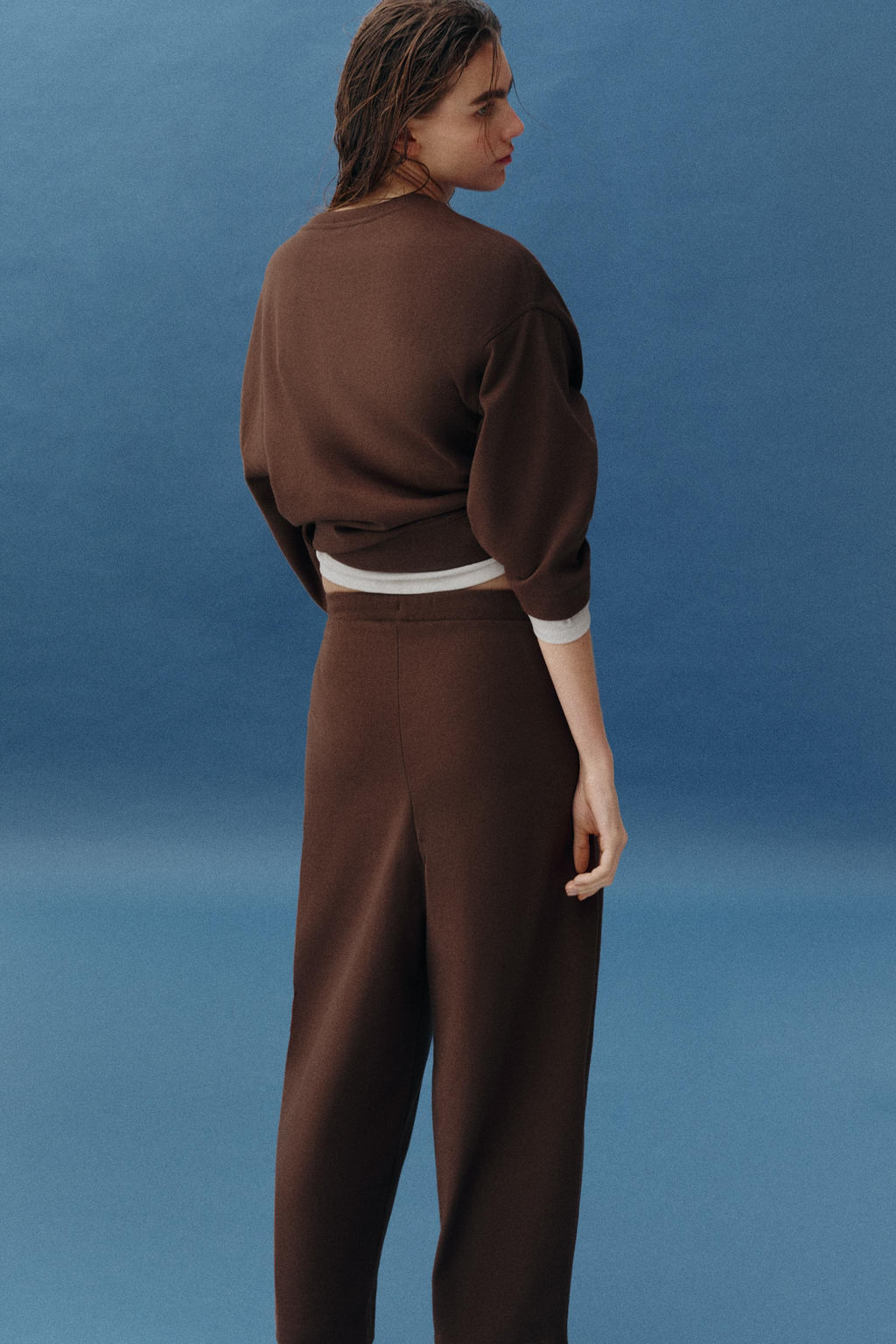 PANTAL?N BALLOON / Marr?n claro - Zara фото 5