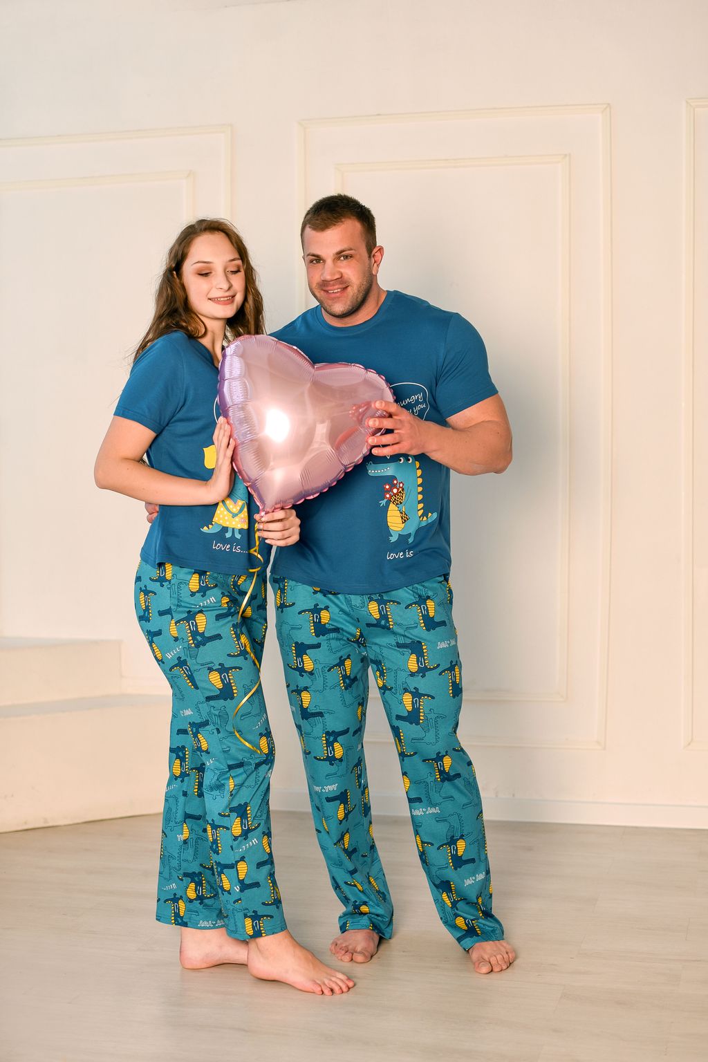 Пижама мужская Крокодильчики - Оптима фото 4