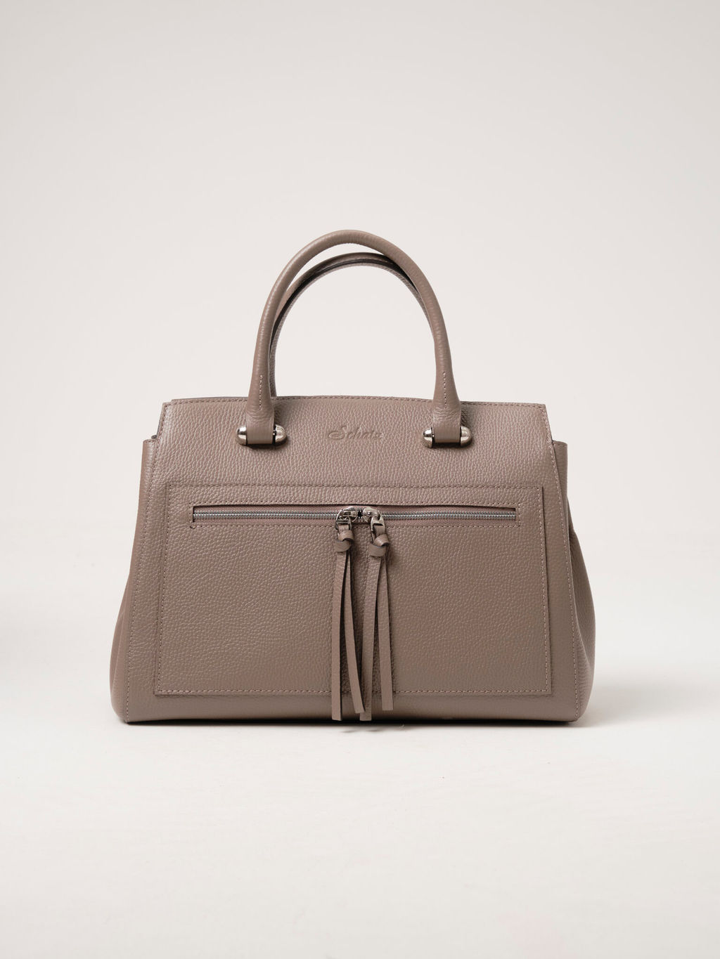 Сумка саквояж Schatz 40768 тауп