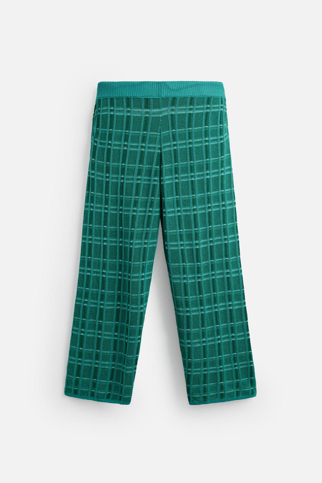 JACQUARD KNIT TROUSERS  OTIS KWAME KYE QUAICOE - Zara фото 8