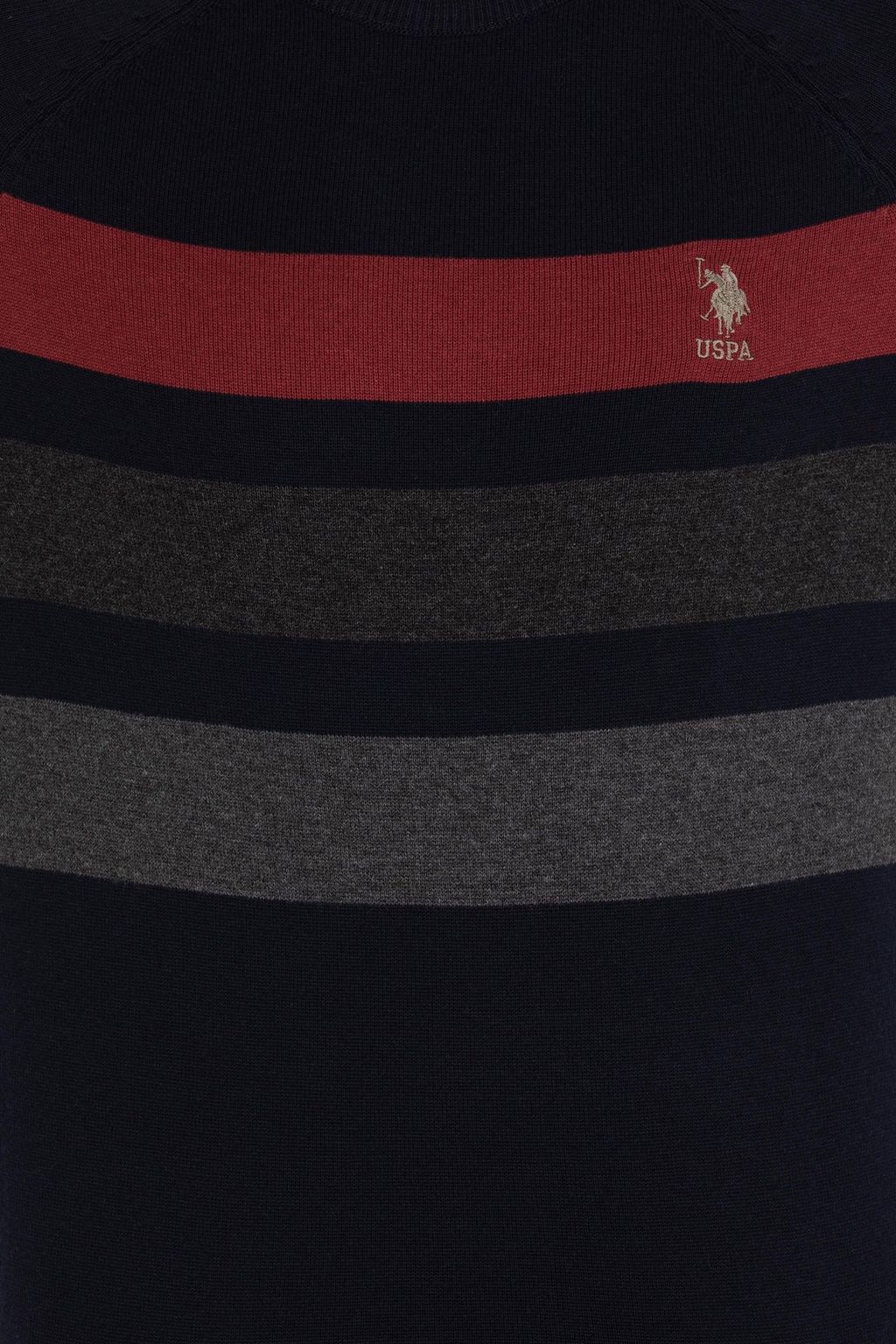 U. S. Polo Assn Мужской вязаный кардиган с каменным воротником-стойкой - U.s. polo assn фото 6