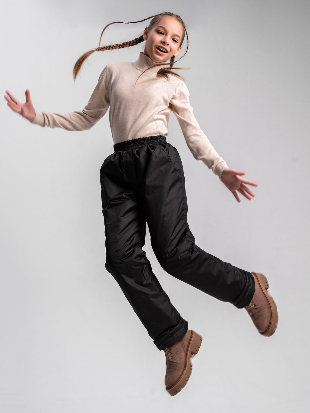 Брюки демисезонные для девочки - Yollochka фото 28