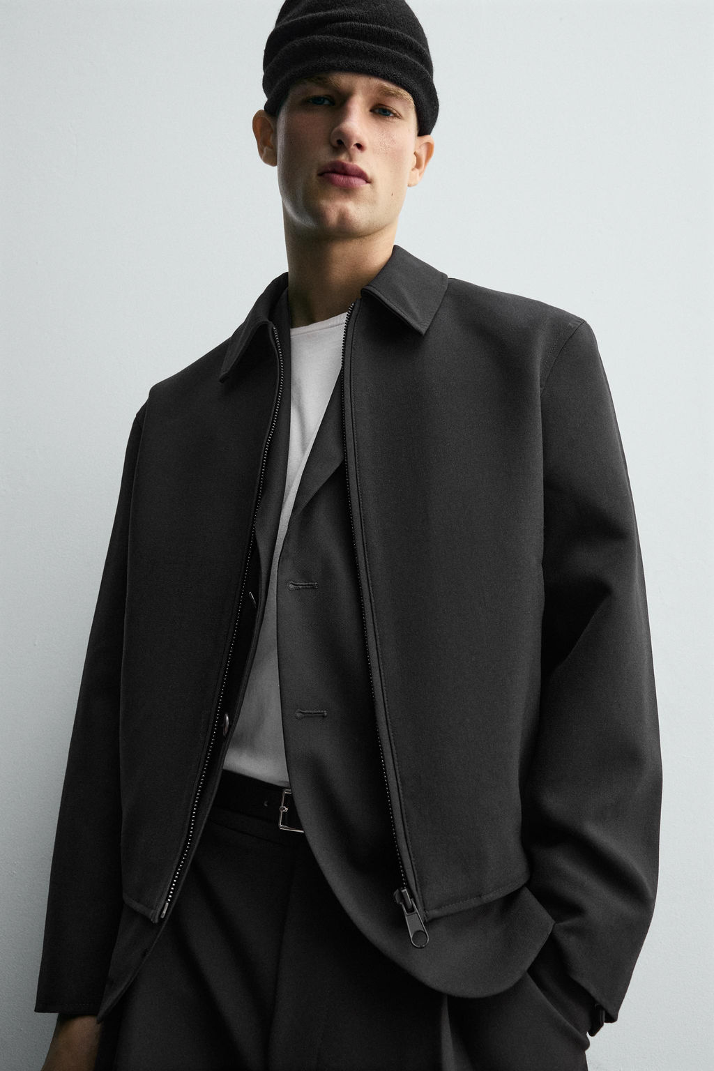 CROPPED FIT JACKET - Zara фото 6