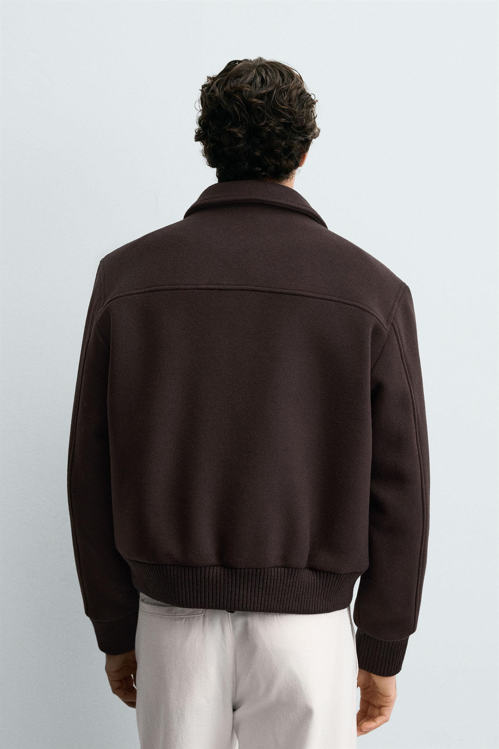 WOOL - CASHMERE MANTECO ® JACKET - Zara фото 3