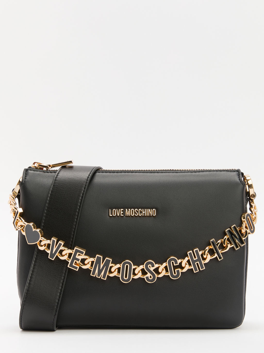 Женская сумка с ручками LOVE MOSCHINO DANGLING Артикул 4377146, черный  фото 2