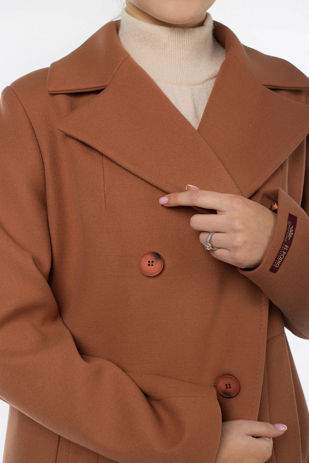 Пальто женское демисезонное - El podio фото 9