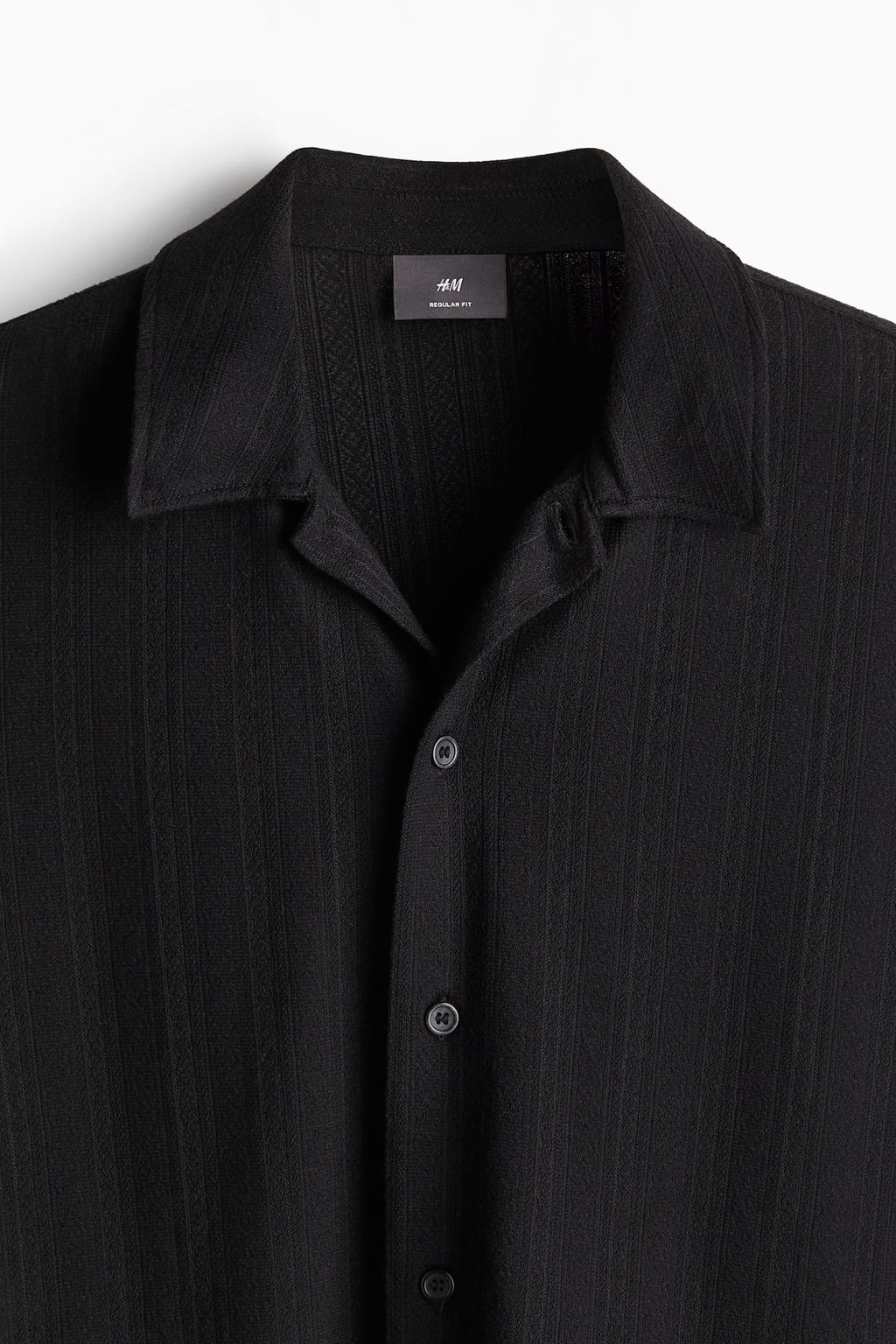 Camisa en punto de encaje Regular Fit - H&m фото 7