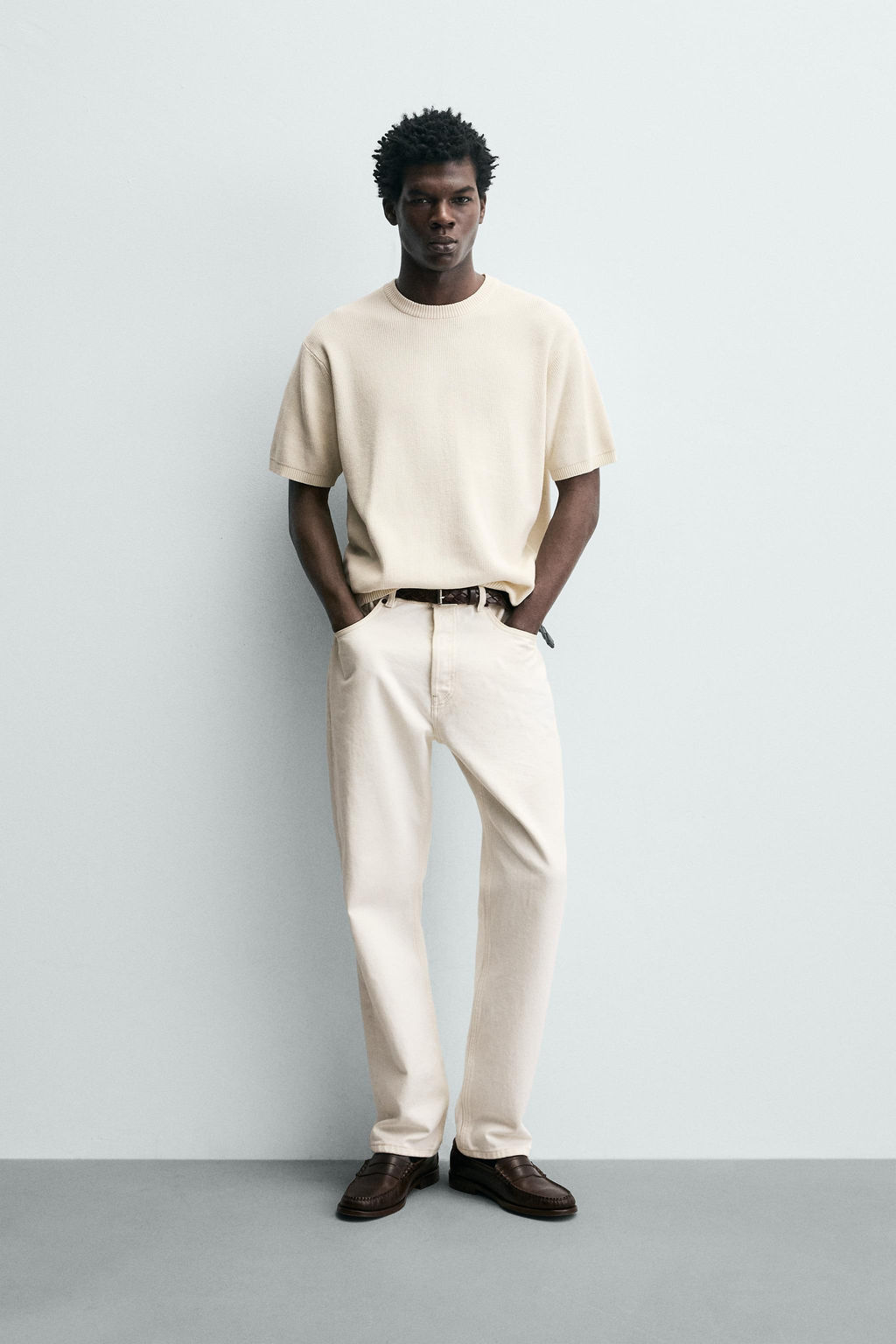 PURL KNIT T-SHIRT - Zara фото 9