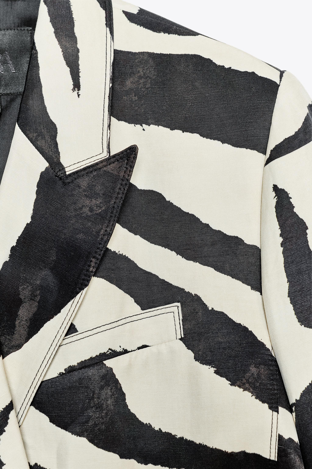 ZW COLLECTION ANIMAL PRINT BLAZER - Zara фото 10