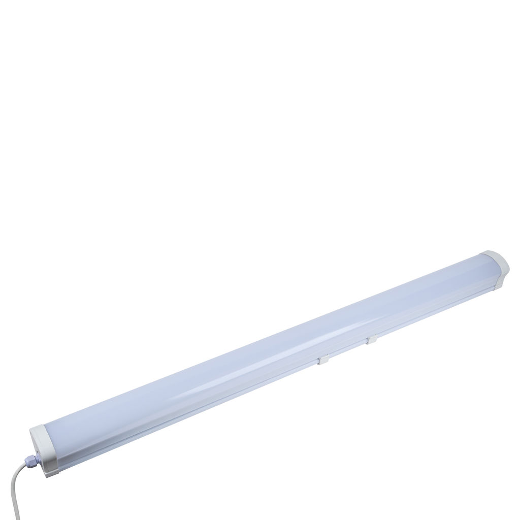 ULO-K20A 40W/4000K/L100 IP65 WHITE Светильник линейный светодиодный подвесной. Белый свет (4000К). 4360Лм. 1000х76х76мм. Корпус белый. TM Uniel.