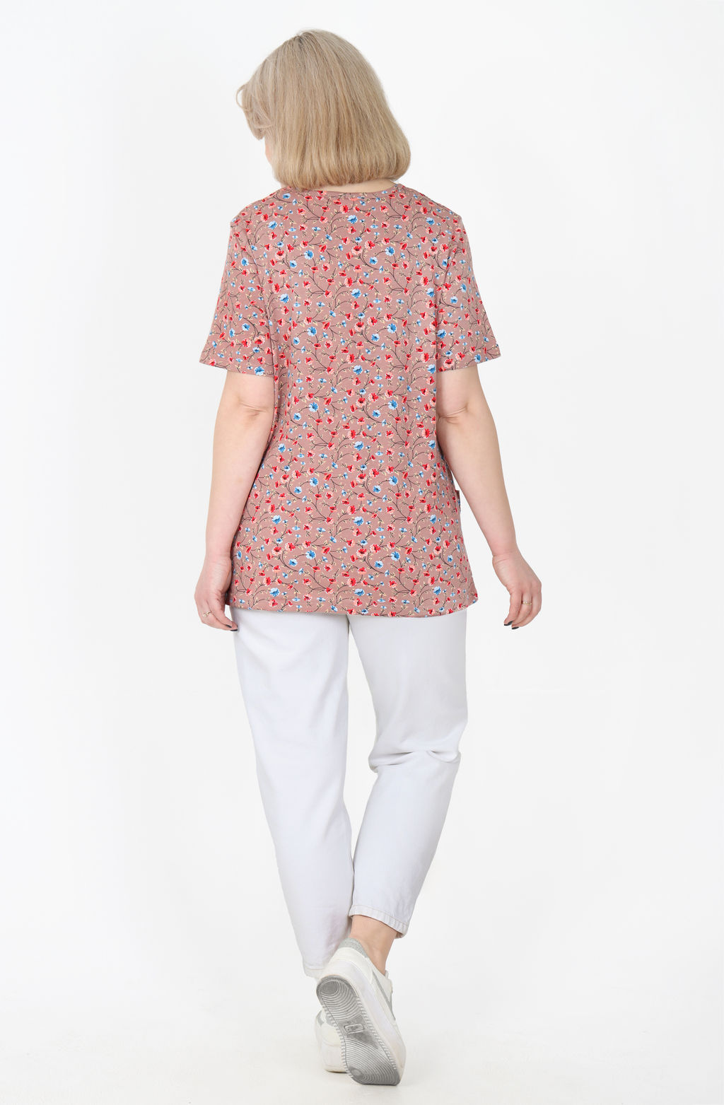 Футболка Кира Ф-105 (46-64) кулирка - Лотос фото 2