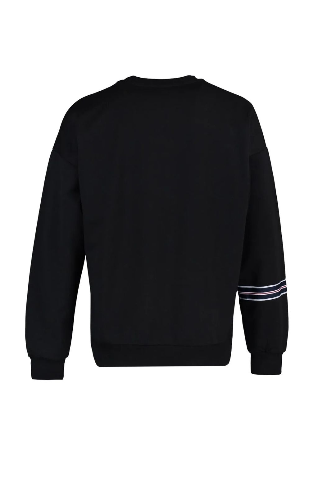 Siyah Oversize/Genis Kesim Seritli Sardonsuz Sweatshirt TMNAW21SW0796 - Trendyolmilla фото 8
