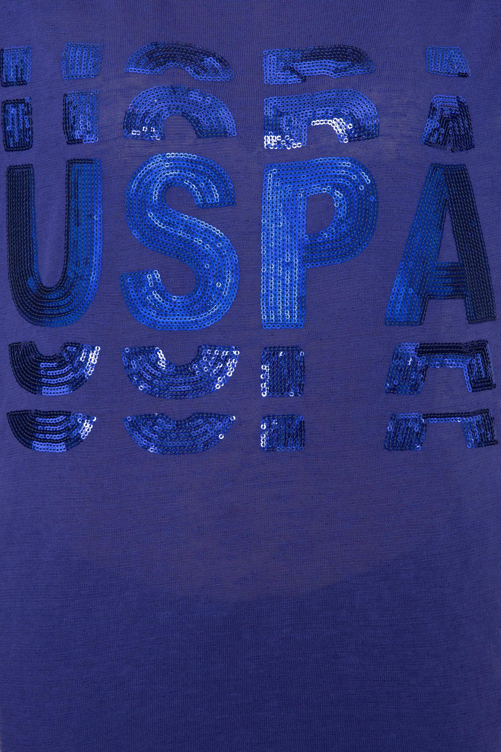 Женская синяя футболка Неожиданная скидка в корзине - U.s. polo assn фото 6