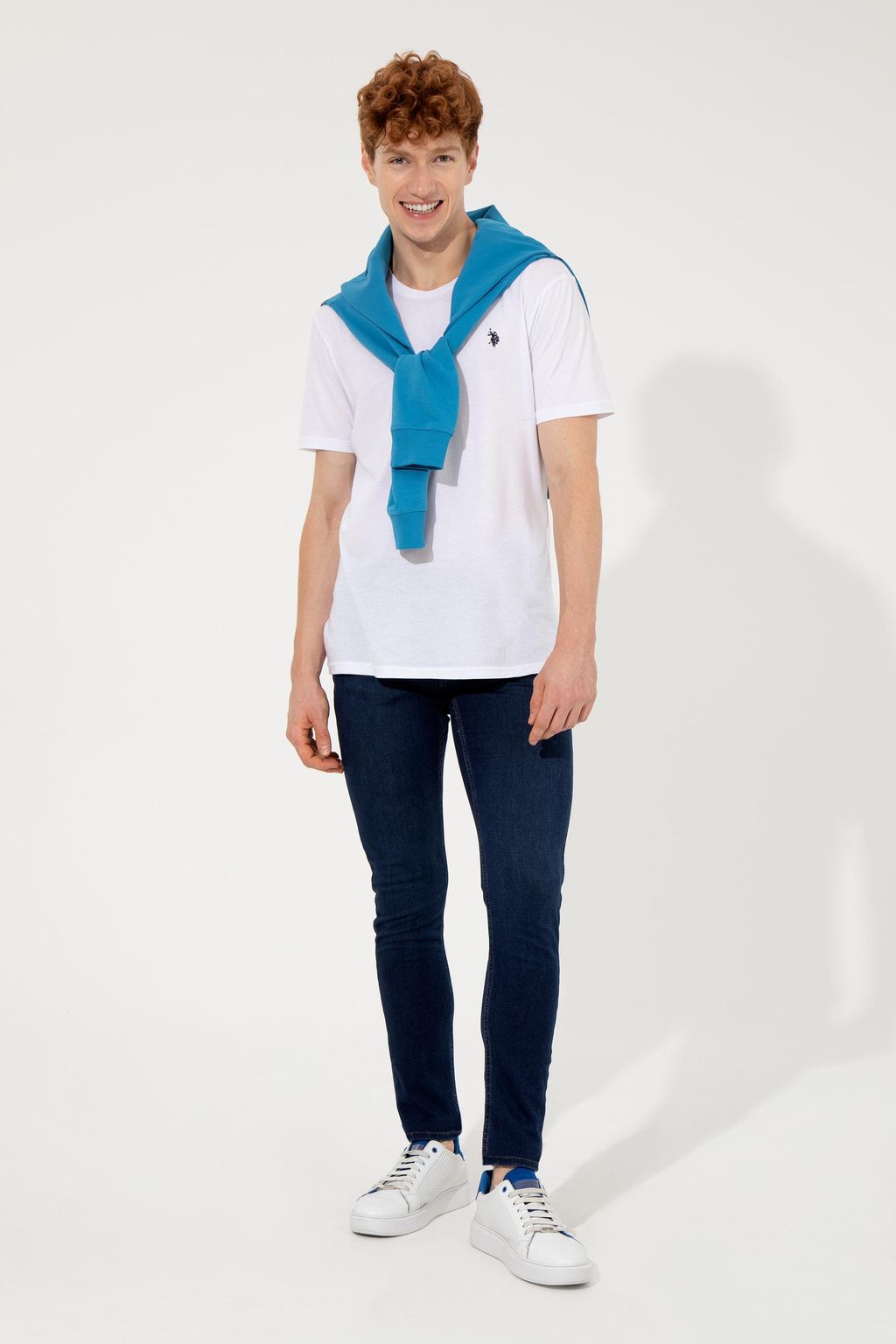 U. S. Polo Assn / Мужские синие джинсовые брюки - U.s. polo assn фото 3