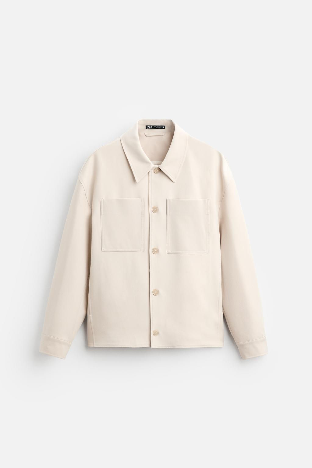 BOXY FIT OVERSHIRT - Zara фото 7