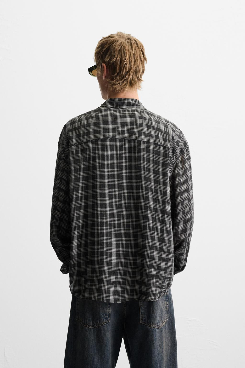 CHECK SHIRT - Zara фото 3