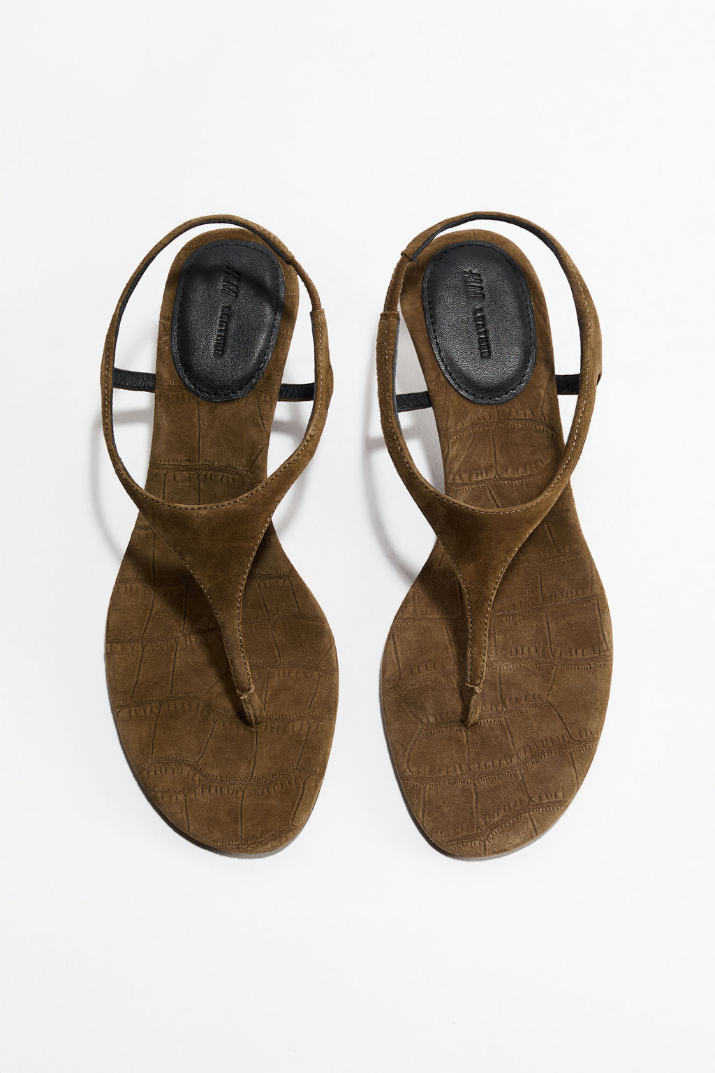 Sandalias de piel con tac?n - H&m фото 7