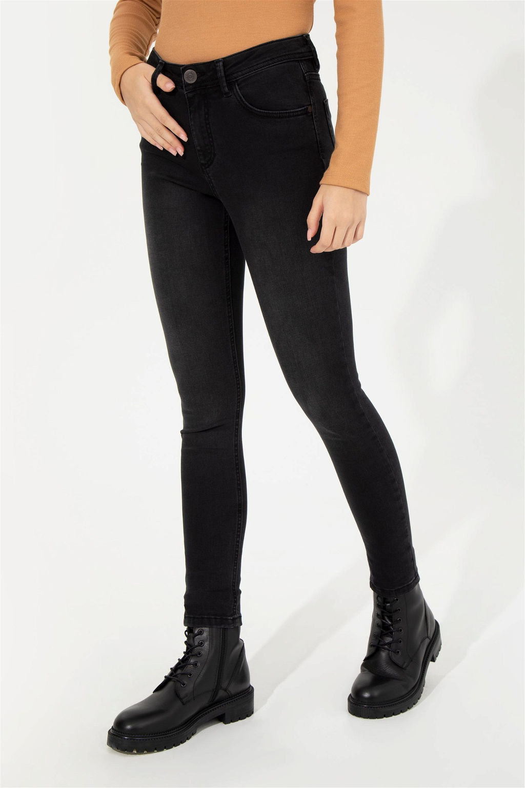 U. S. Polo Assn Женские черные джинсовые брюки - U.s. polo assn фото 10