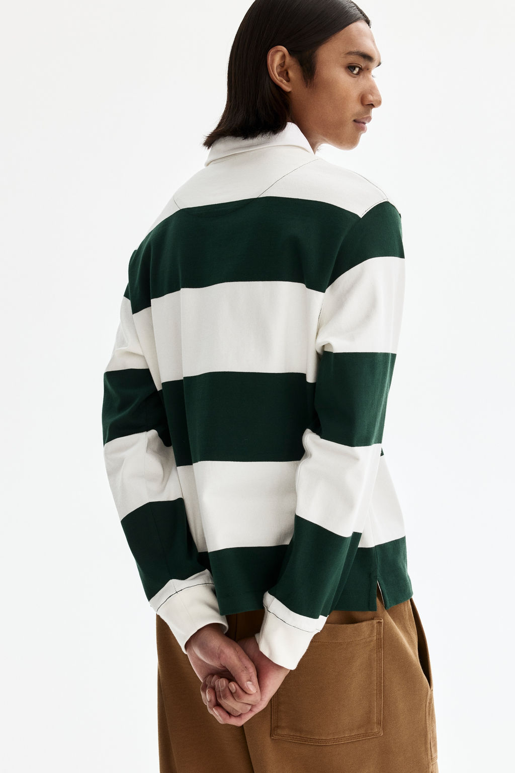 Polo de rugby en algod?n Regular Fit - H&m фото 7