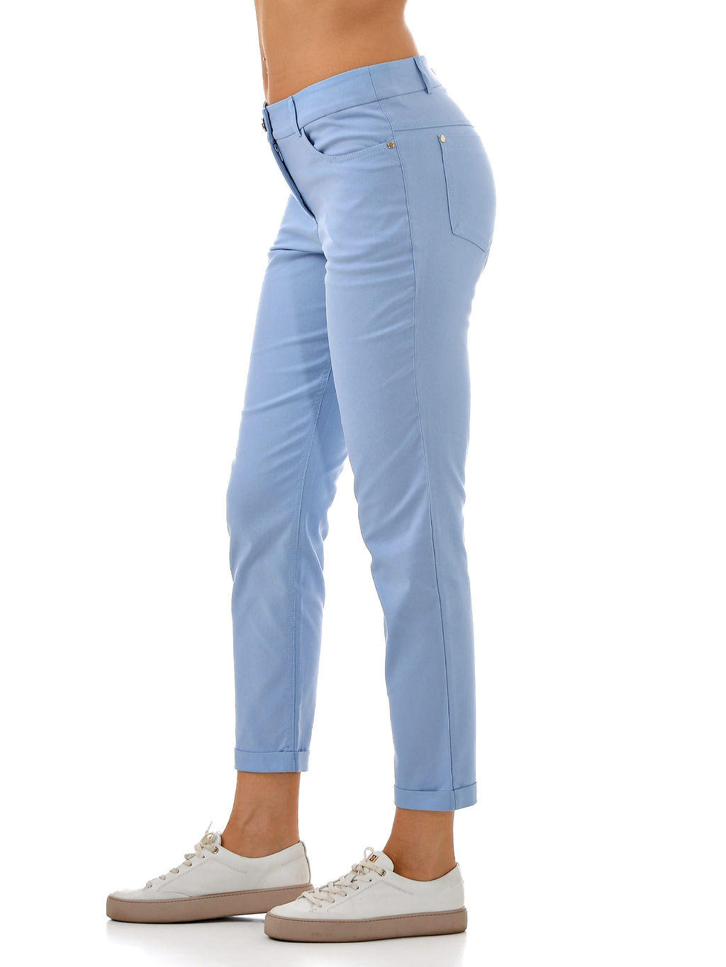 Легкие и комфортные  хлопковые брючки - А+б коллекция фото 15