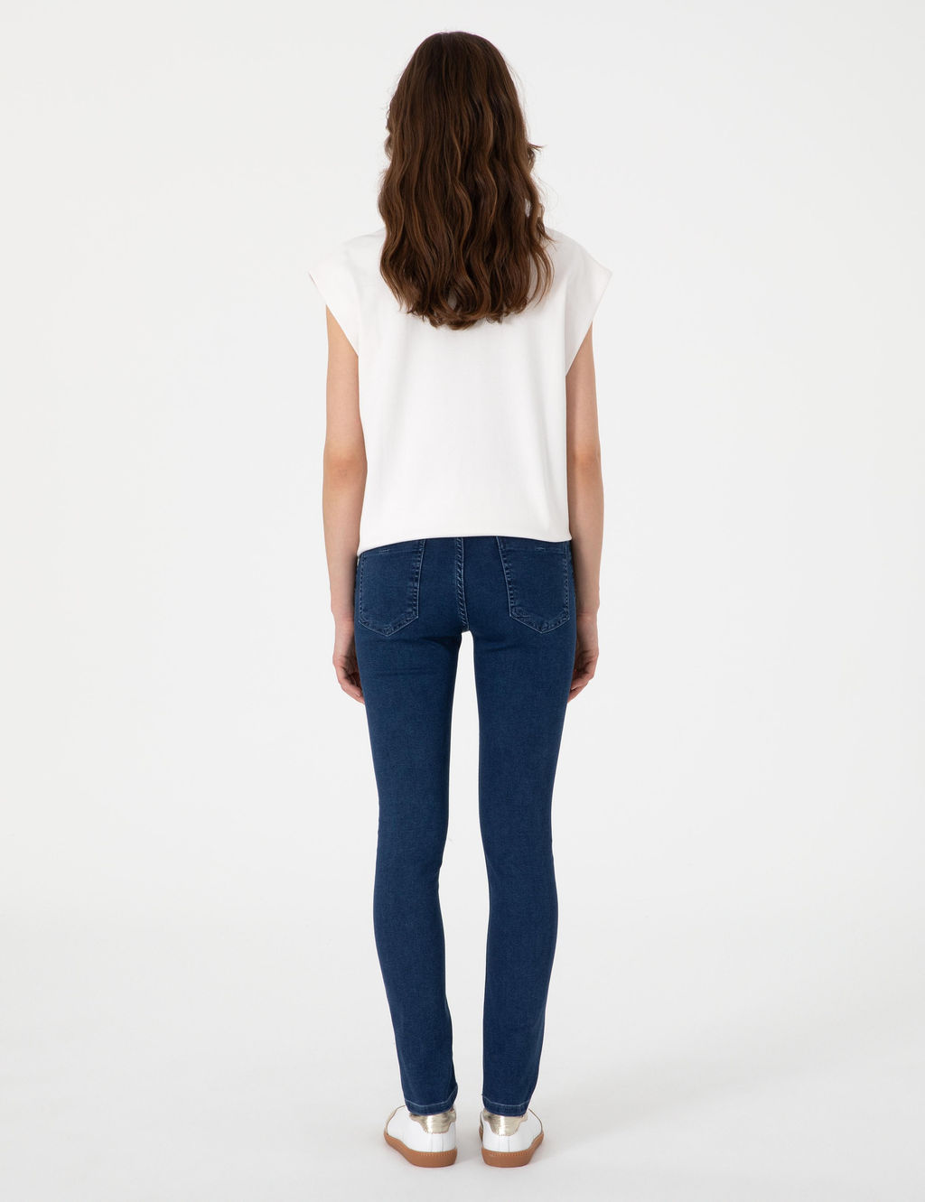 Lacivert Jean Pantolon