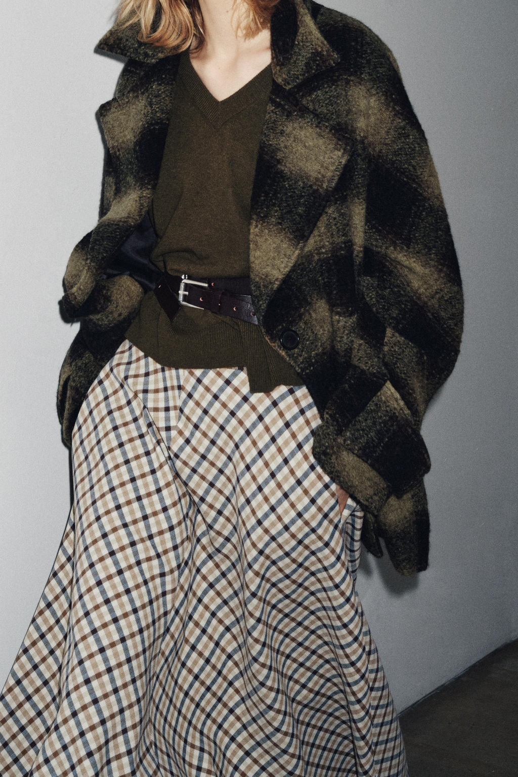 OVERSIZED 100% WOOL KNIT SWEATER - Zara фото 2
