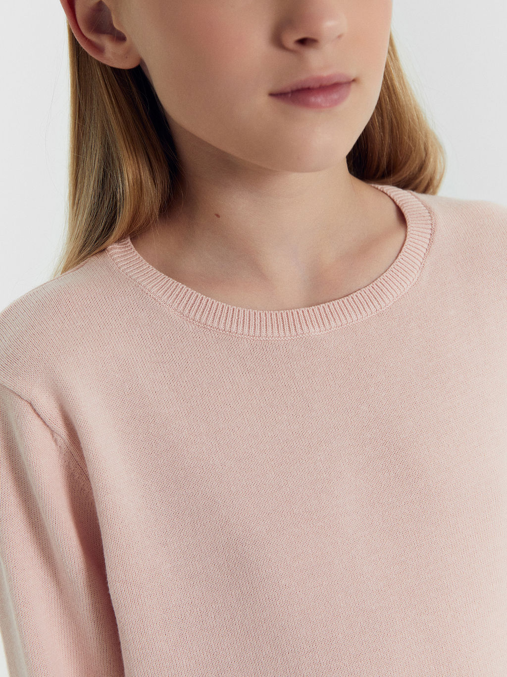 Джемпер для девочек светло-розовый - Mark formelle фото 4