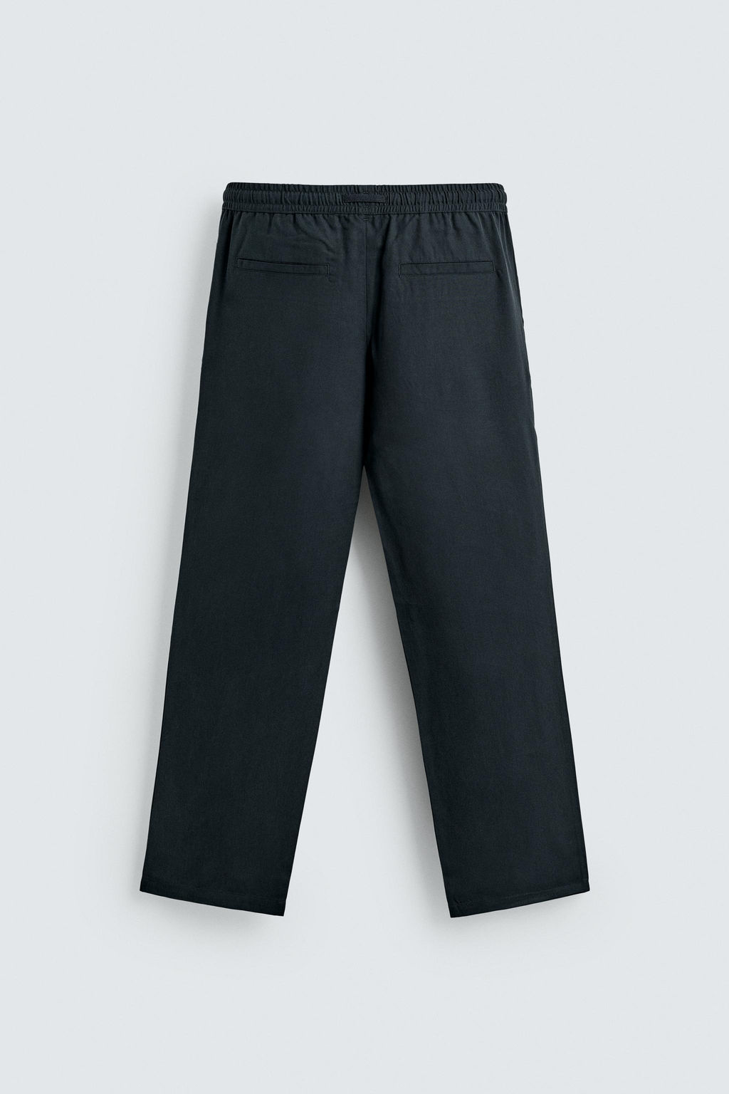 PANTAL?N FLUIDO RELAXED FIT / Azul