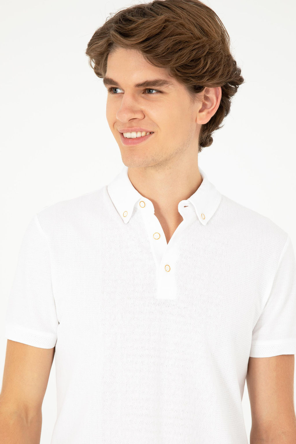 Мужская белая футболка Неожиданная скидка в корзине - U.s. polo assn фото 2