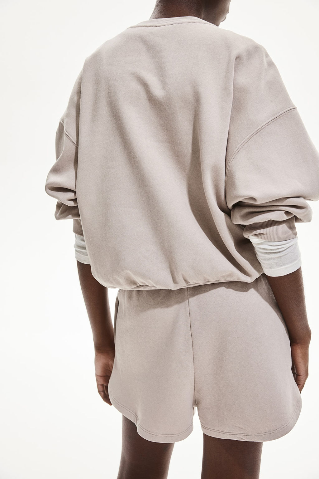 Pantalon corto en sudadera - H&m фото 3